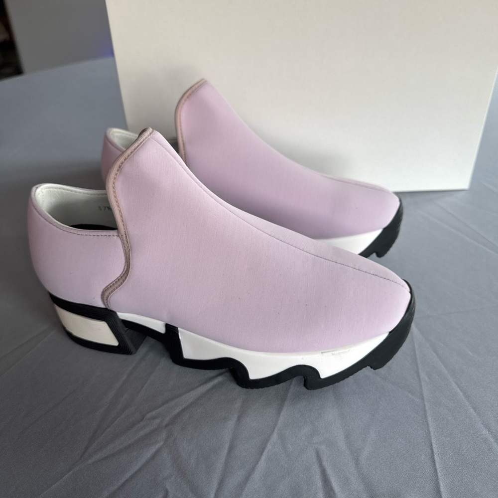 iRi WES Pink Outline Neoprene Low Top Sneaker - Picture 3 of 8